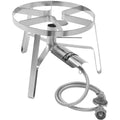 Bayou Classic 60,000 BTU Propane Gas Single Jet Stainless Steel Outdoor Cooker