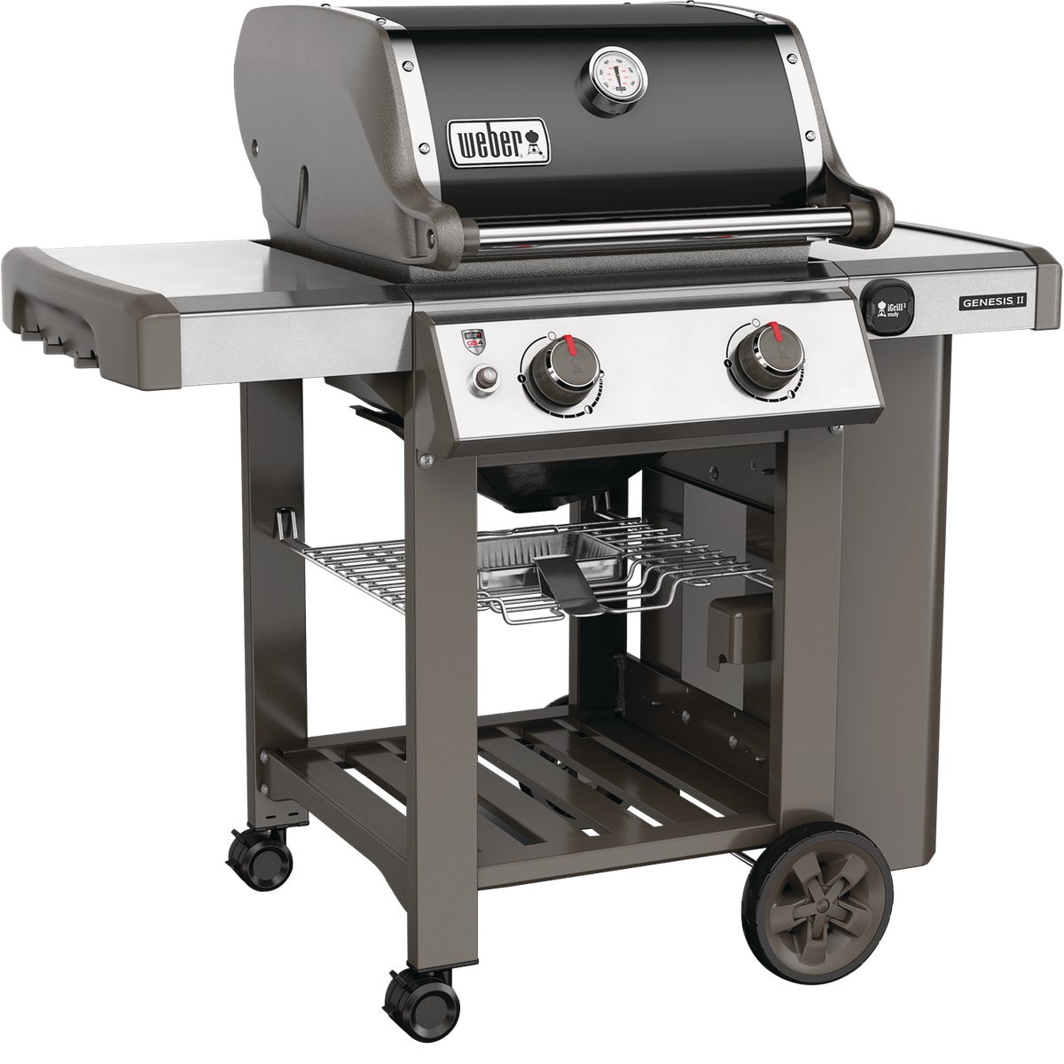 Weber Genesis II E-210 2-Burner Black 26,000-BTU LP Gas Grill