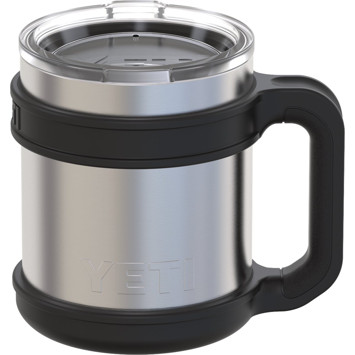 Yeti Rambler Lowball 10 Oz. Black Polypropylene Tumbler Handle