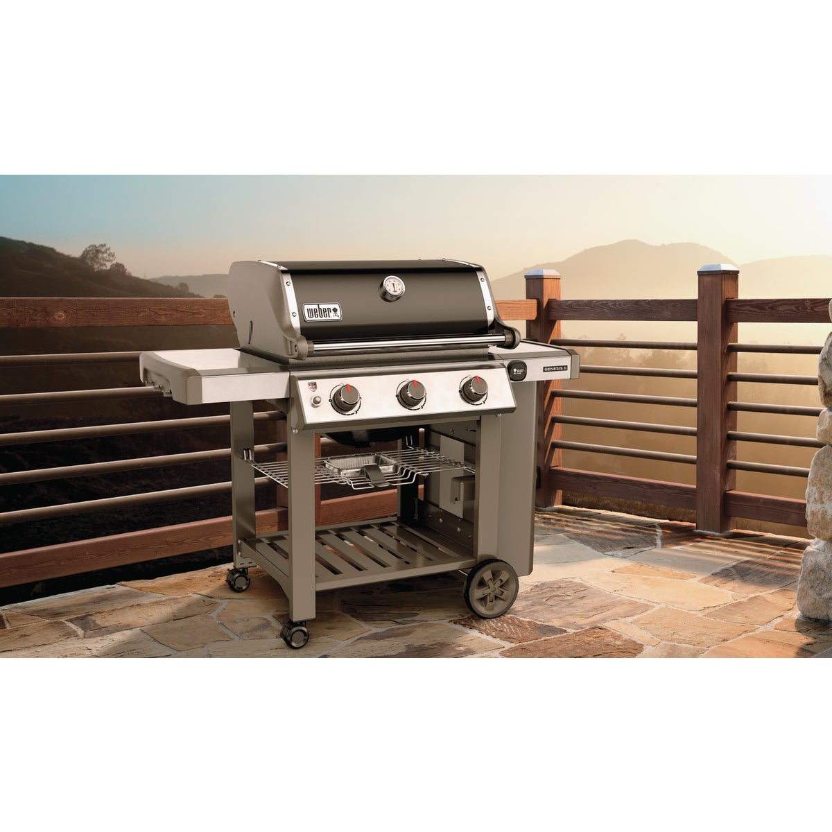 Weber Genesis II E-310 3-Burner Black 37,500-BTU LP Gas Grill