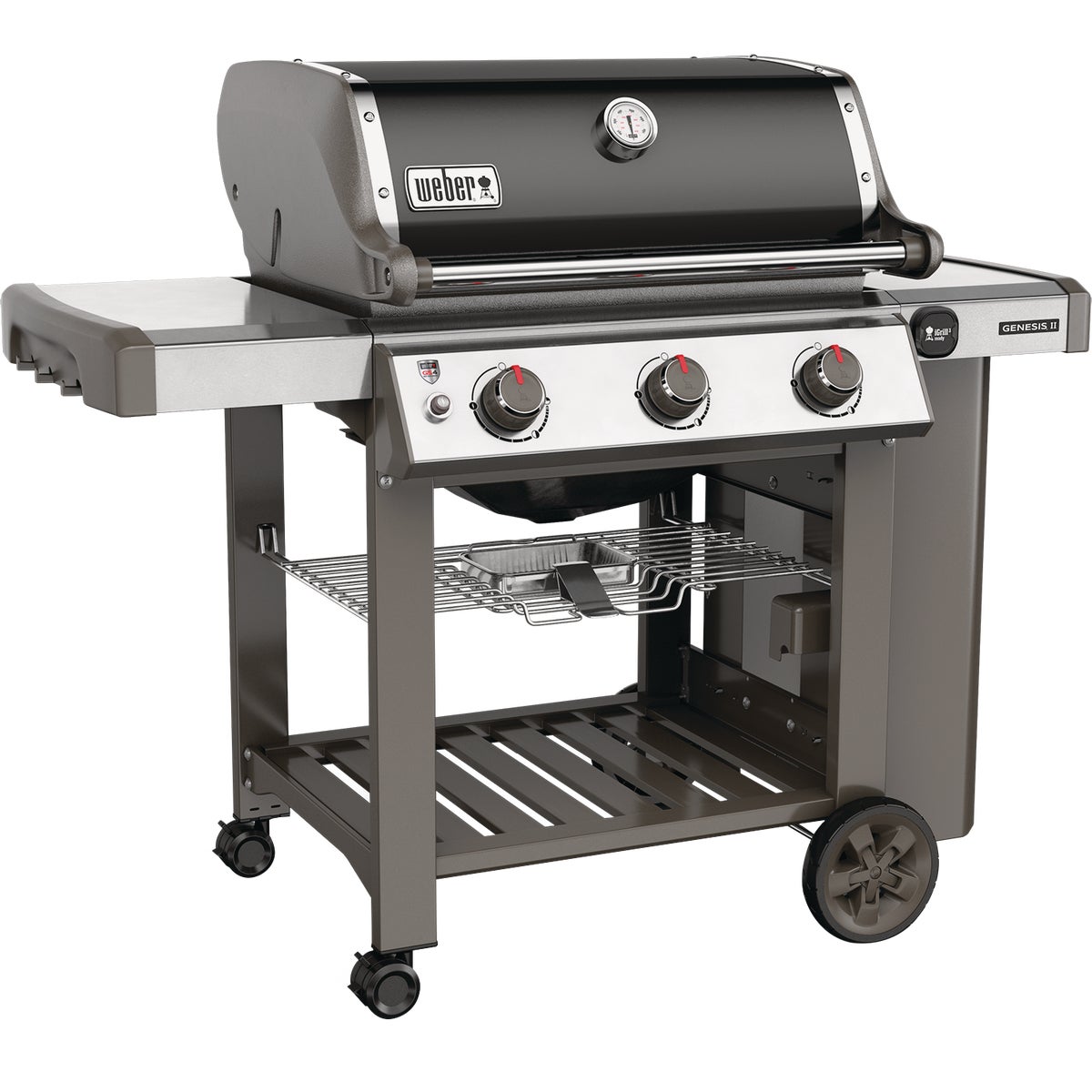 Weber Genesis II E-310 3-Burner Black 37,500-BTU LP Gas Grill