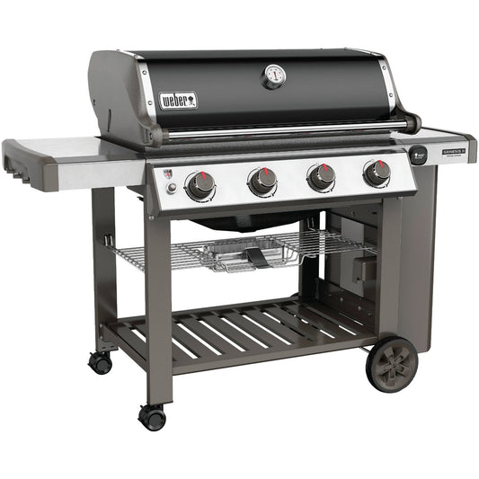 Weber Genesis II SE-410 4-Burner Black 48,000-BTU LP Gas Grill