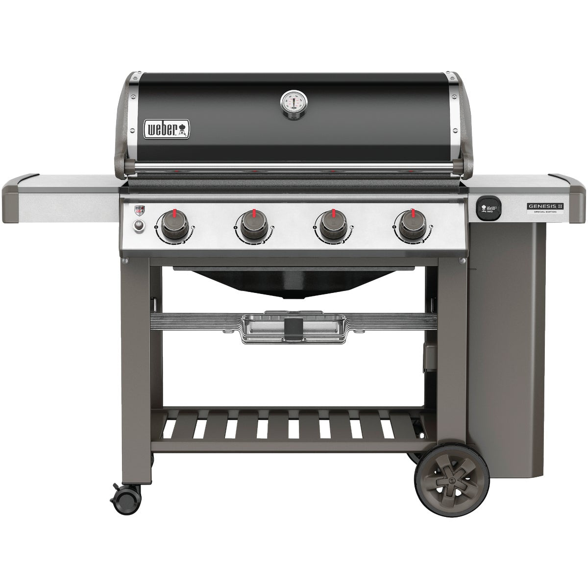 Weber Genesis II SE-410 4-Burner Black 48,000-BTU LP Gas Grill