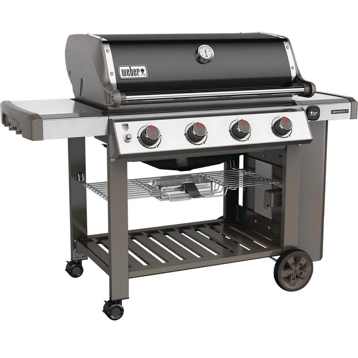 Weber Genesis II E-410 4-Burner Black 48,000-BTU LP Gas Grill