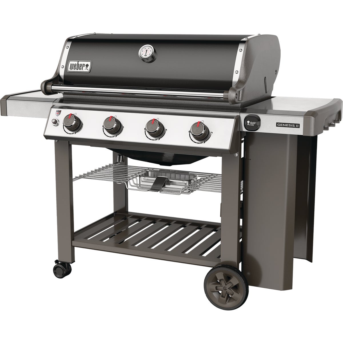 Weber Genesis II E-410 4-Burner Black 48,000-BTU LP Gas Grill