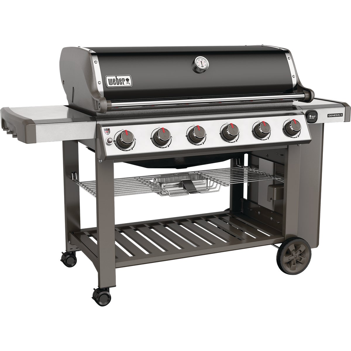 Weber Genesis II E-610 6-Burner Black 60,000-BTU LP Gas Grill