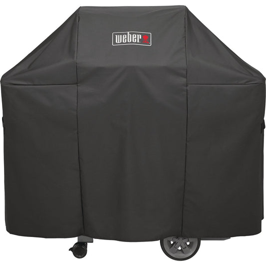 Weber Genesis II 52 In. 2-Burner Black Polyester Grill Cover