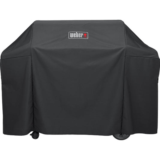 Weber Genesis II 65 In. 4-Burner Black Polyester Grill Cover