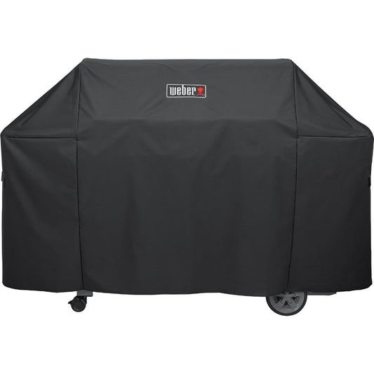 Weber Genesis II 73 In. 6-Burner Black Polyester Grill Cover