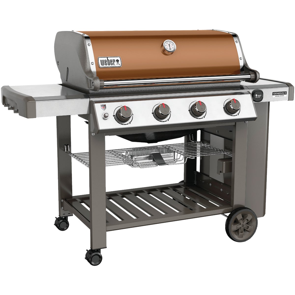 Weber Genesis II SE-410 4-Burner Copper 48,000-BTU LP Gas Grill