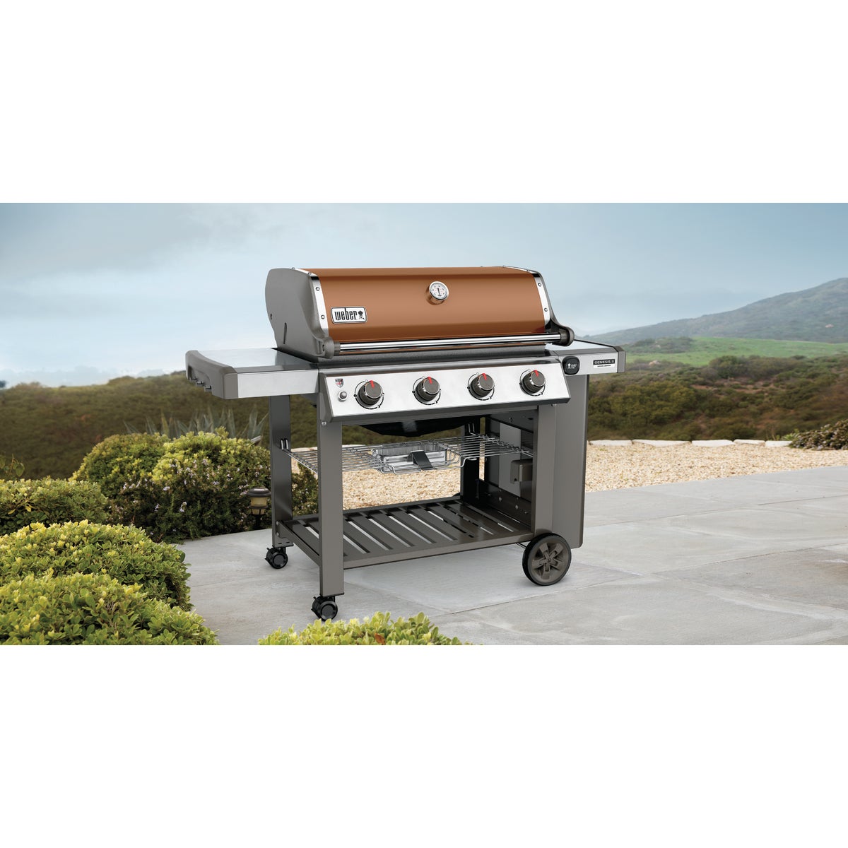 Weber Genesis II SE-410 4-Burner Copper 48,000-BTU LP Gas Grill