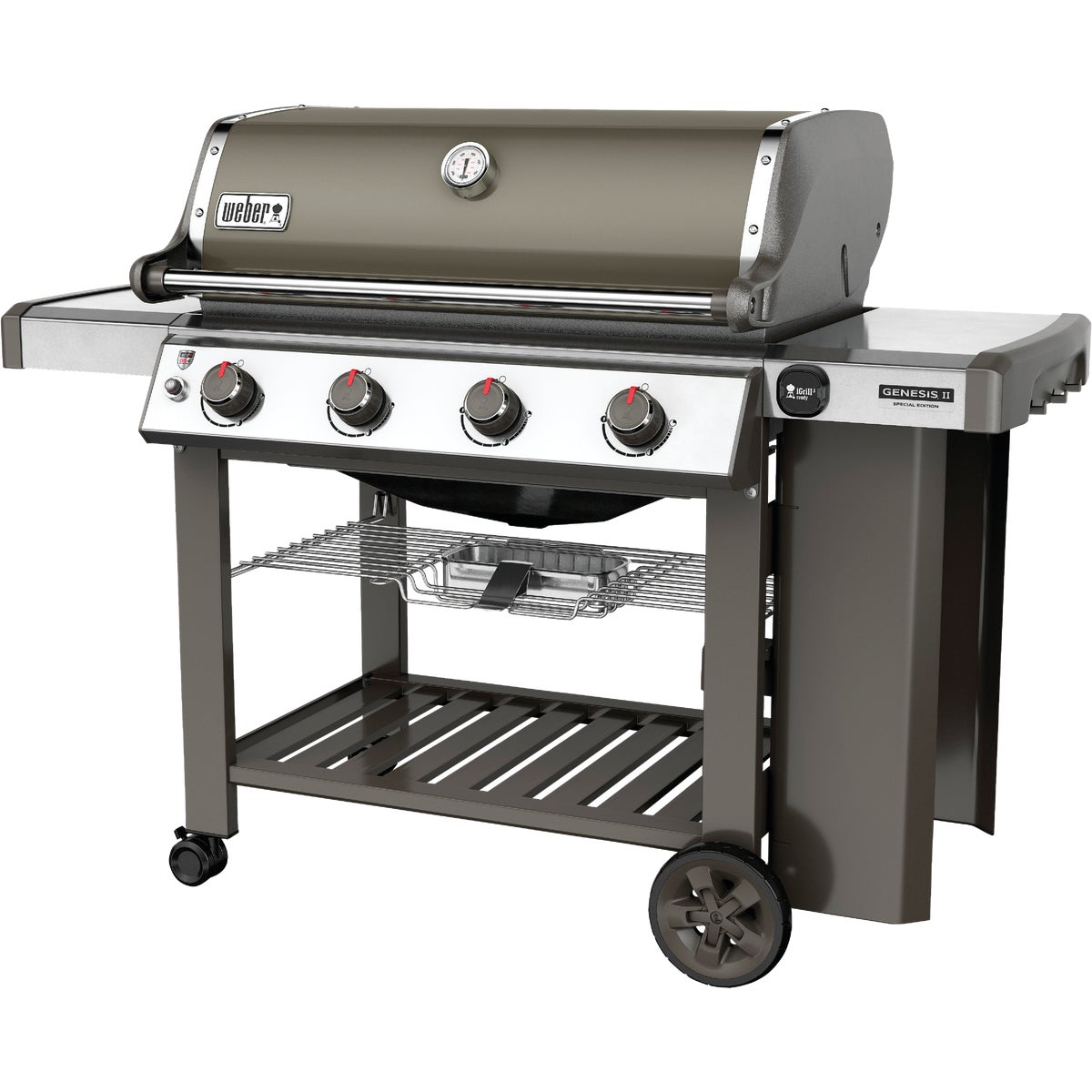 Weber Genesis II SE-410 4-Burner Gray 48,000-BTU LP Gas Grill