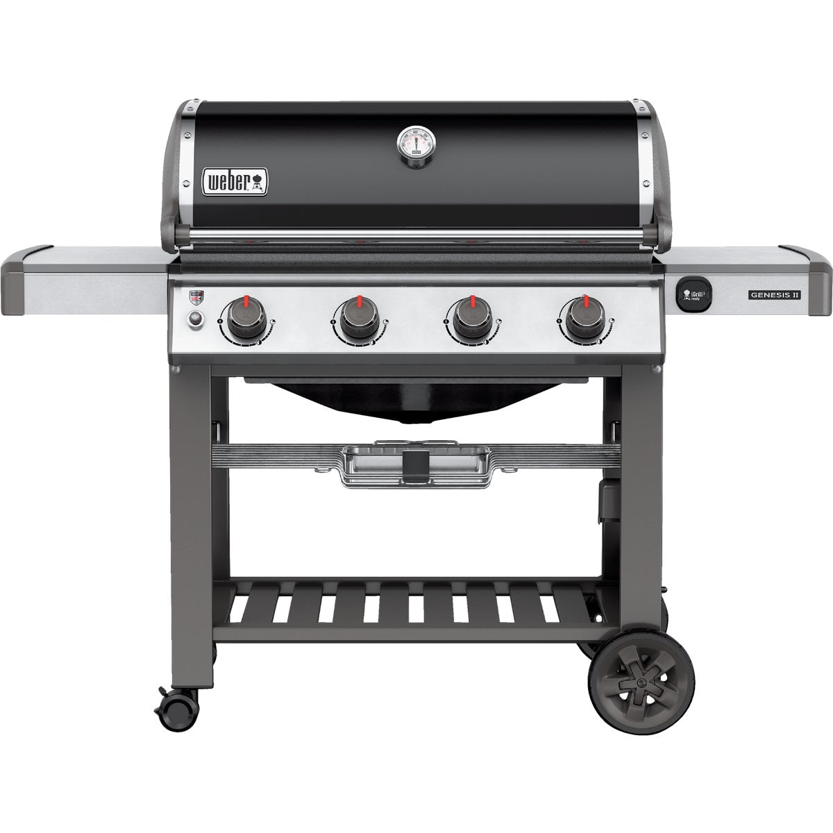 Weber Genesis II SE-410 4-Burner Black 48,000-BTU Natural Gas Grill