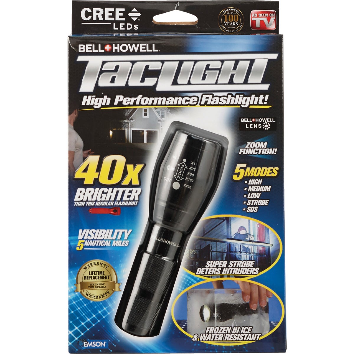 Bell+Howell TacLight LED Flashlight