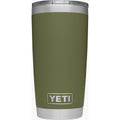 Yeti Rambler 20 Oz. Olive Green Stainless Steel Insulated Tumbler