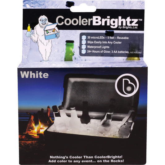Cooler Brightz White MicroLED 30-Bulb 5Ft. Cooler Light Set