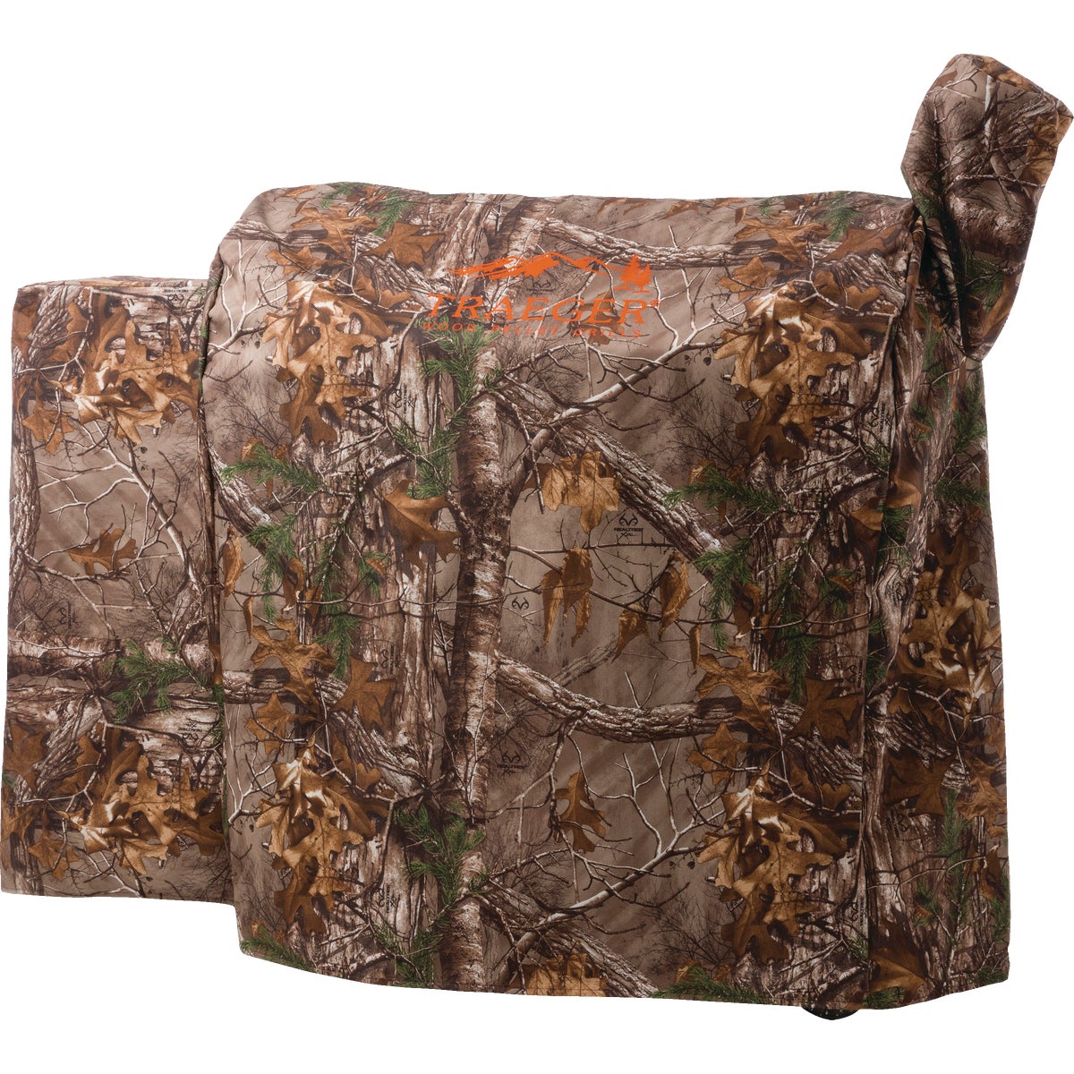 Traeger RealTree 34 Series 49 In. Camo PVC Full-Length Grill Cover