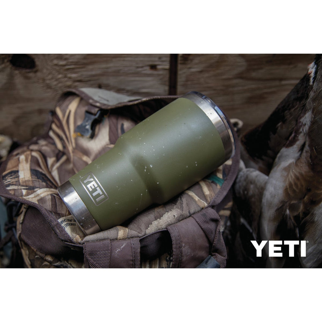 Yeti Rambler 30 Oz. Olive Green Stainless Steel Insulated Tumbler