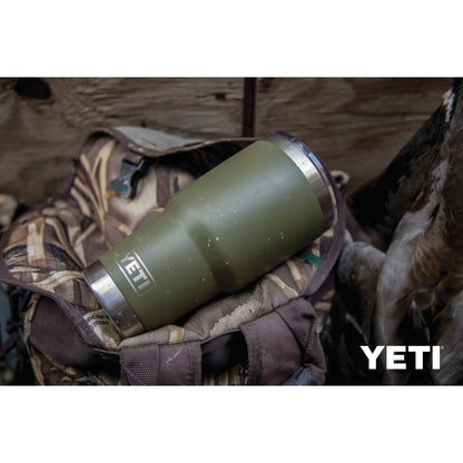 Yeti Rambler 30 Oz. Olive Green Stainless Steel Insulated Tumbler