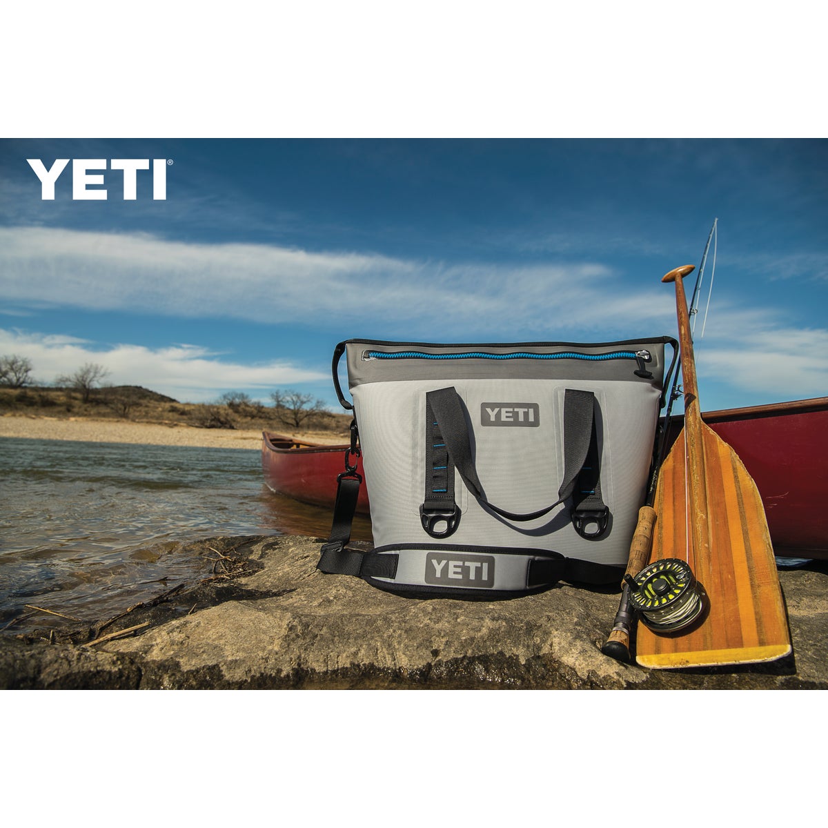 Yeti Hopper Two 30 Gray Soft-Side Cooler (23-Can)