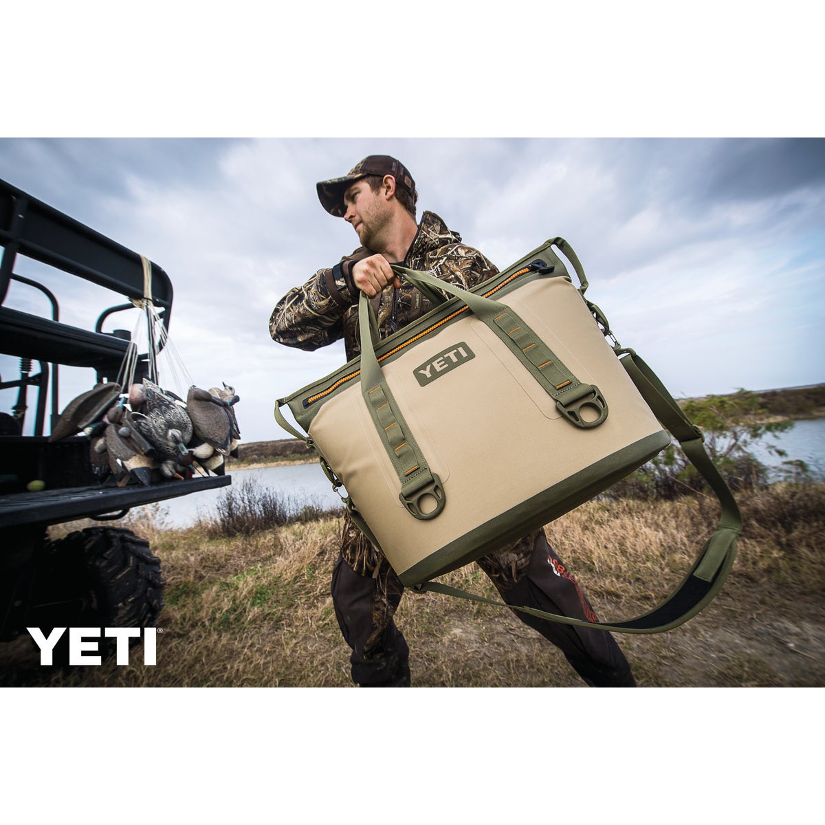 Yeti Hopper Two 30 Tan Soft-Side Cooler (23-Can)