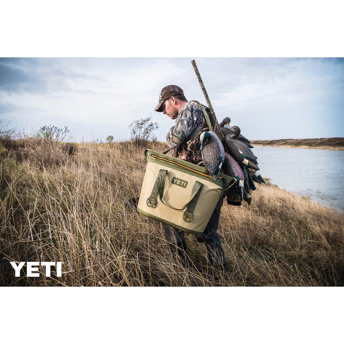 Yeti Hopper Two 30 Tan Soft-Side Cooler (23-Can)