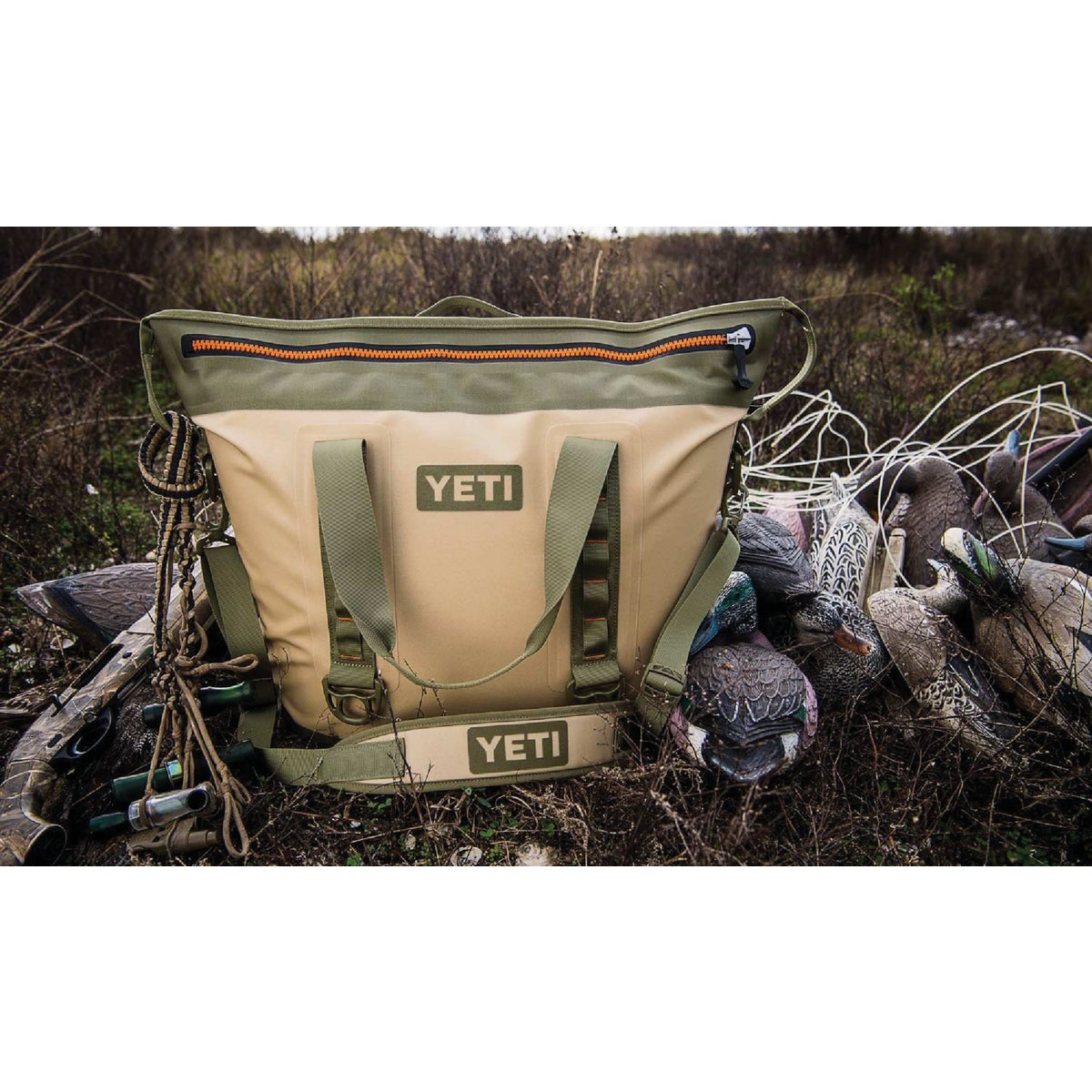 Yeti Hopper Two 34-Can Soft-Side Cooler, Tan