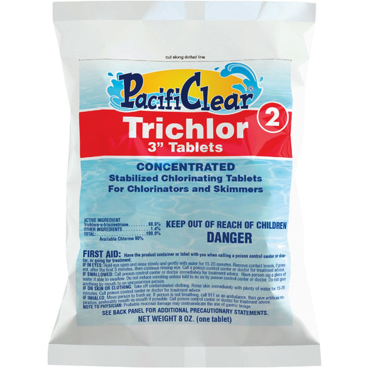 PacifiClear 3 In. 8 Oz. Trichlor Chlorine Tablet