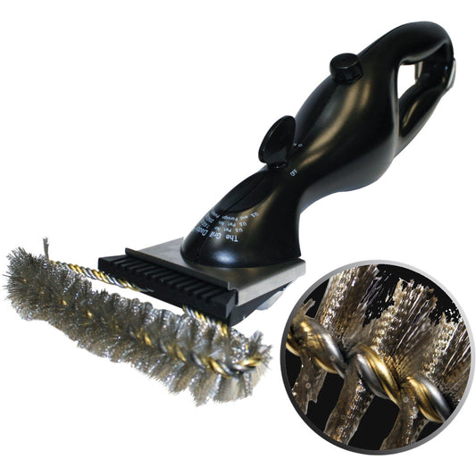 Grill Daddy Safety-Clean 16 In. Stainless Steel Bristles Steam Cleaning Grill Brush