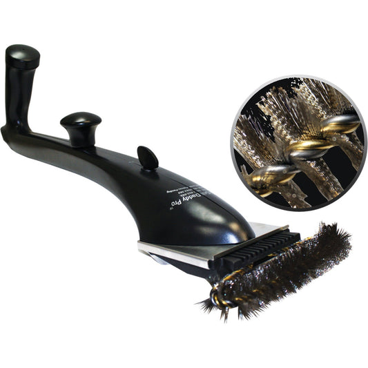 Grill Daddy Safety-Clean 22 In. Stainless Steel Bristles Pro Steam Cleaning Grill Brush