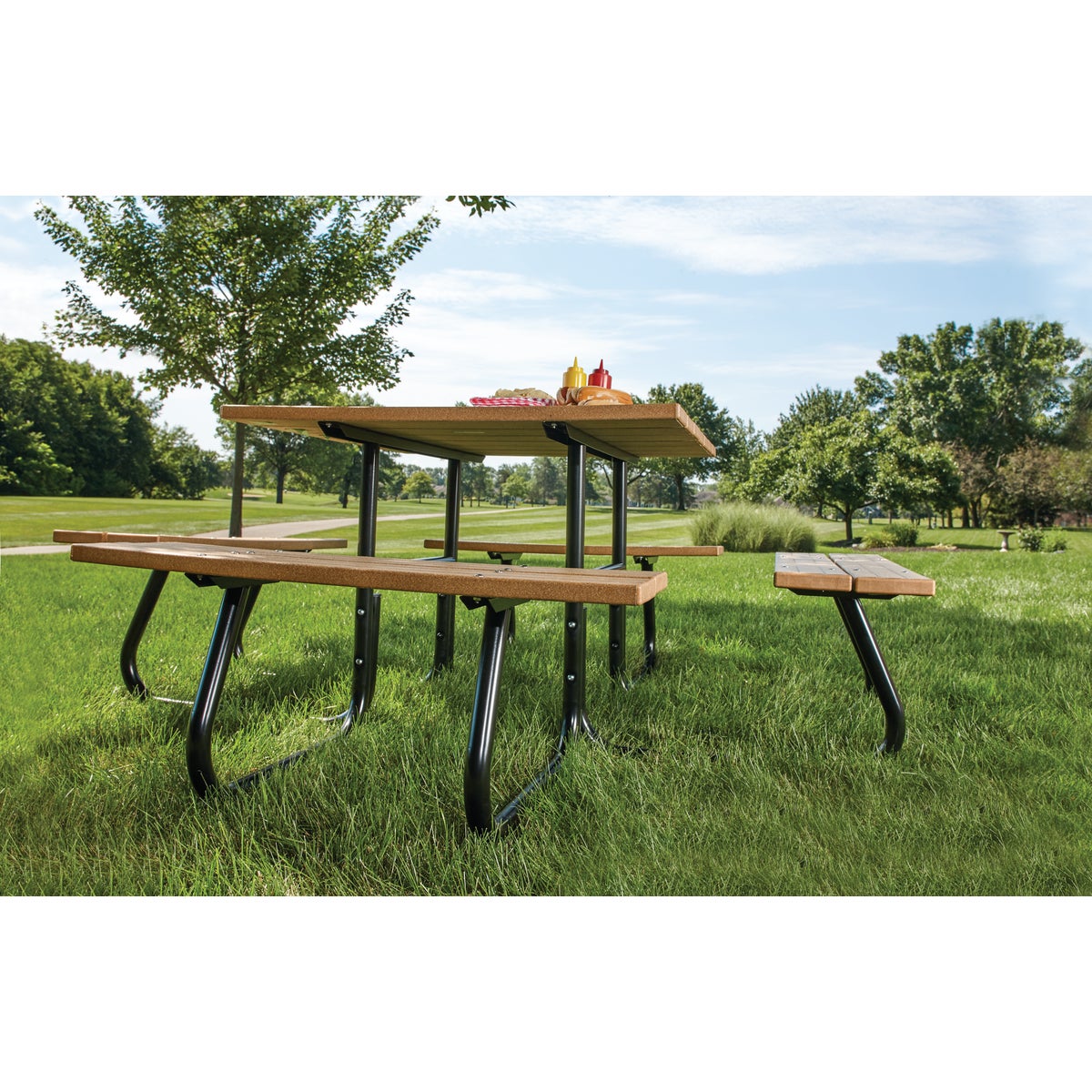 Jack Post 4-Sided Picnic Table Kit - Frame Only