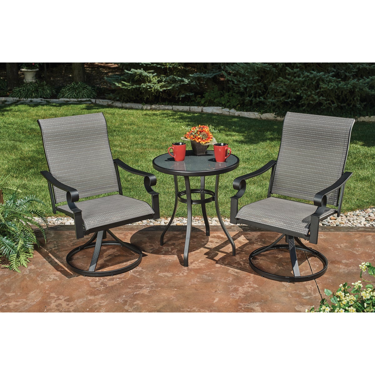 Outdoor Expressions Somerset 3-Piece Bistro Set