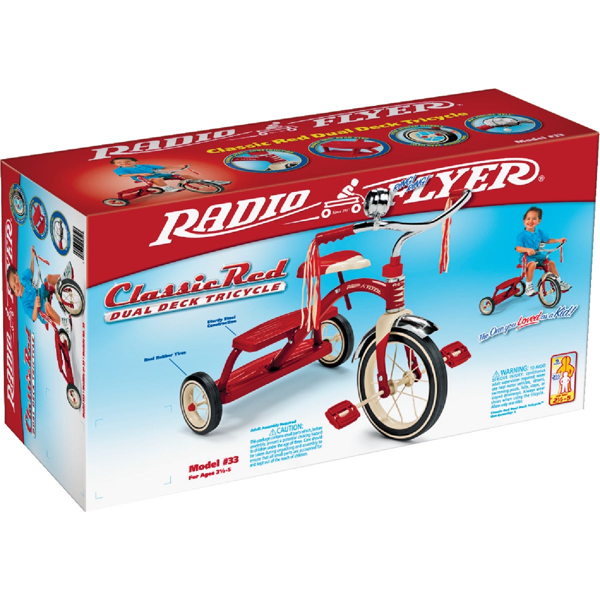 Radio Flyer 12 In. Classic Red Tricycle