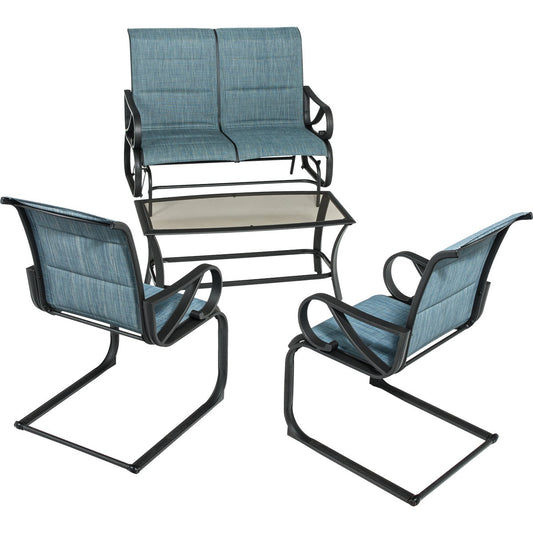 Outdoor Expressions Brookdale 4-Piece Chat Set