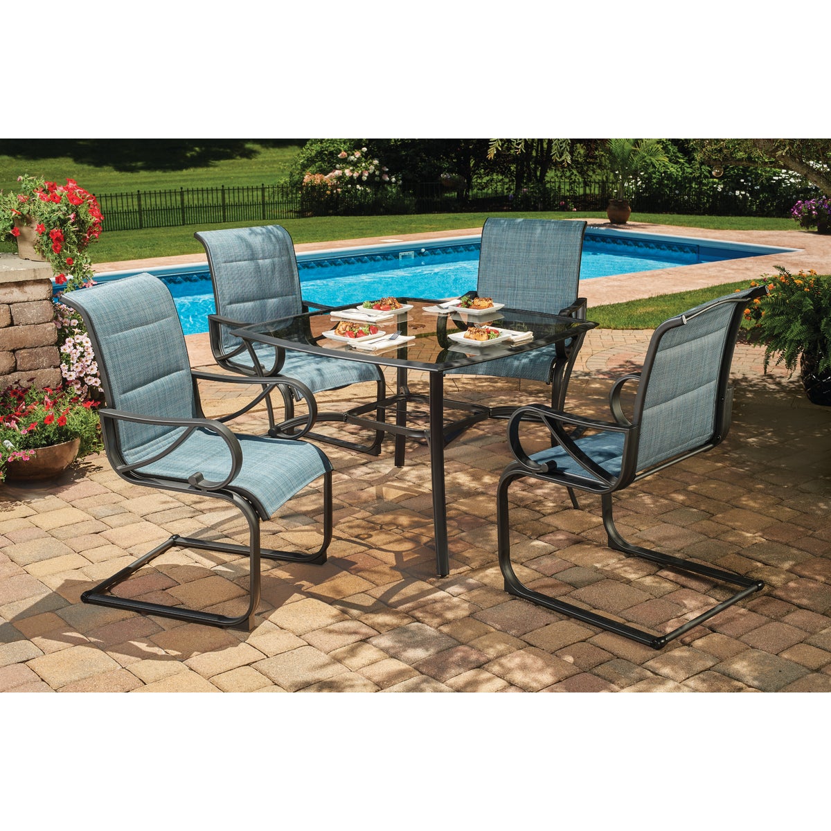 Outdoor Expressions Brookdale 5-Piece Dining Set