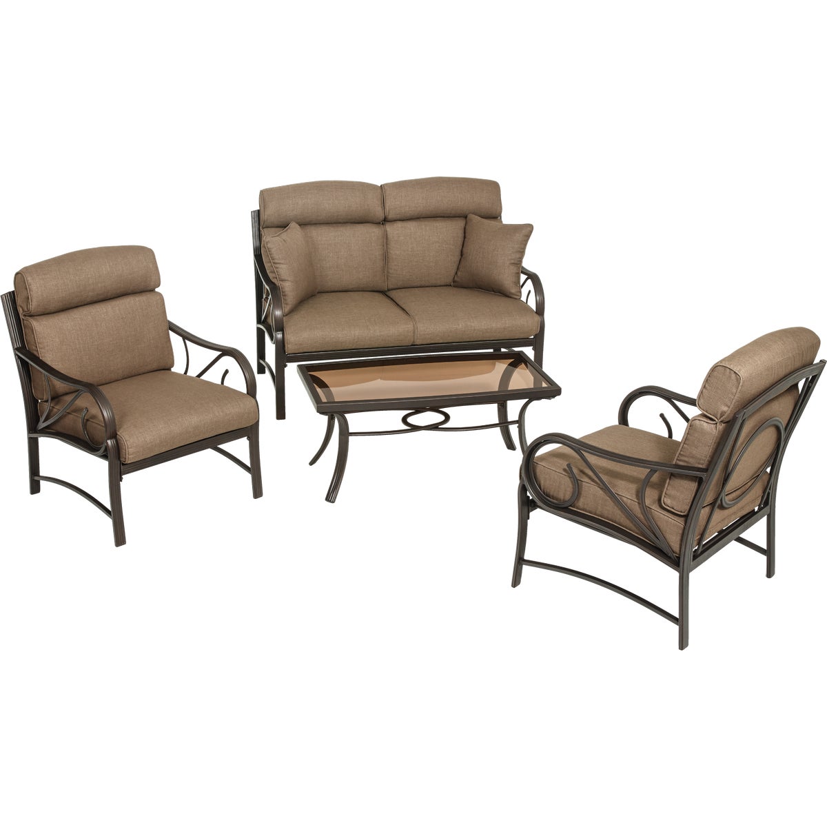 Outdoor Expressions Norwood 4-Piece Chat Set