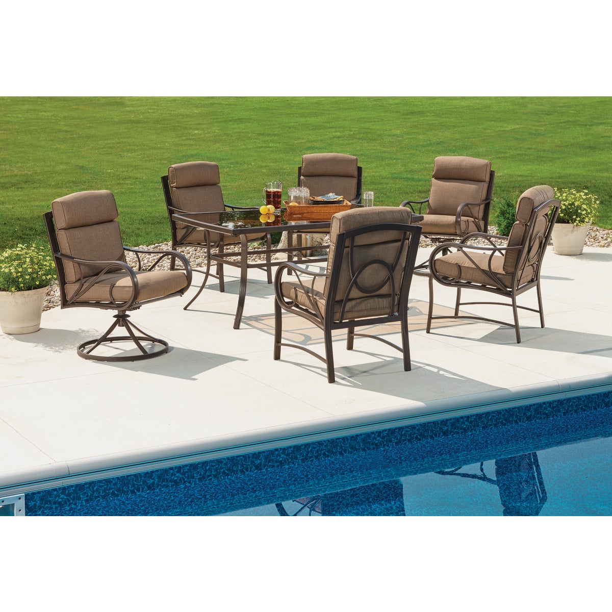 Outdoor Expressions Norwood 7-Piece Dining Set