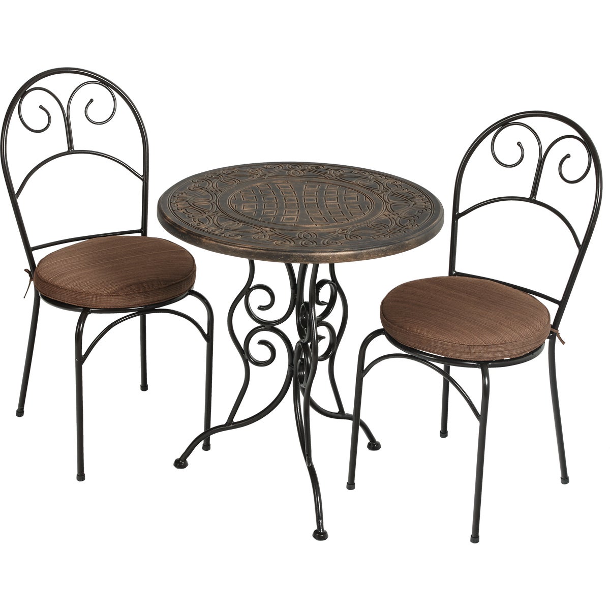 Outdoor Expressions Abbey 3-Piece Bistro Set