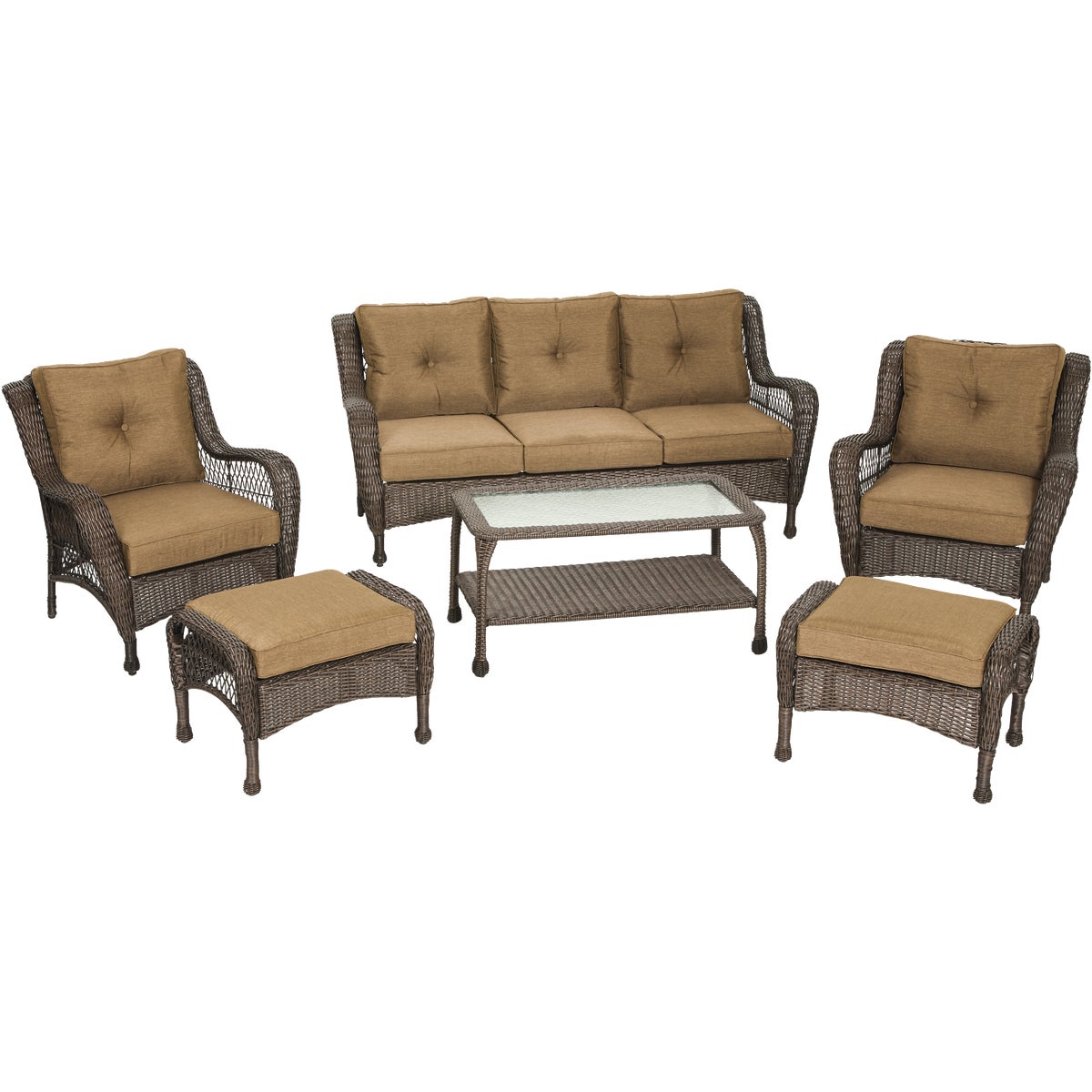 SunJoy Stafford 6-Piece Chat Set