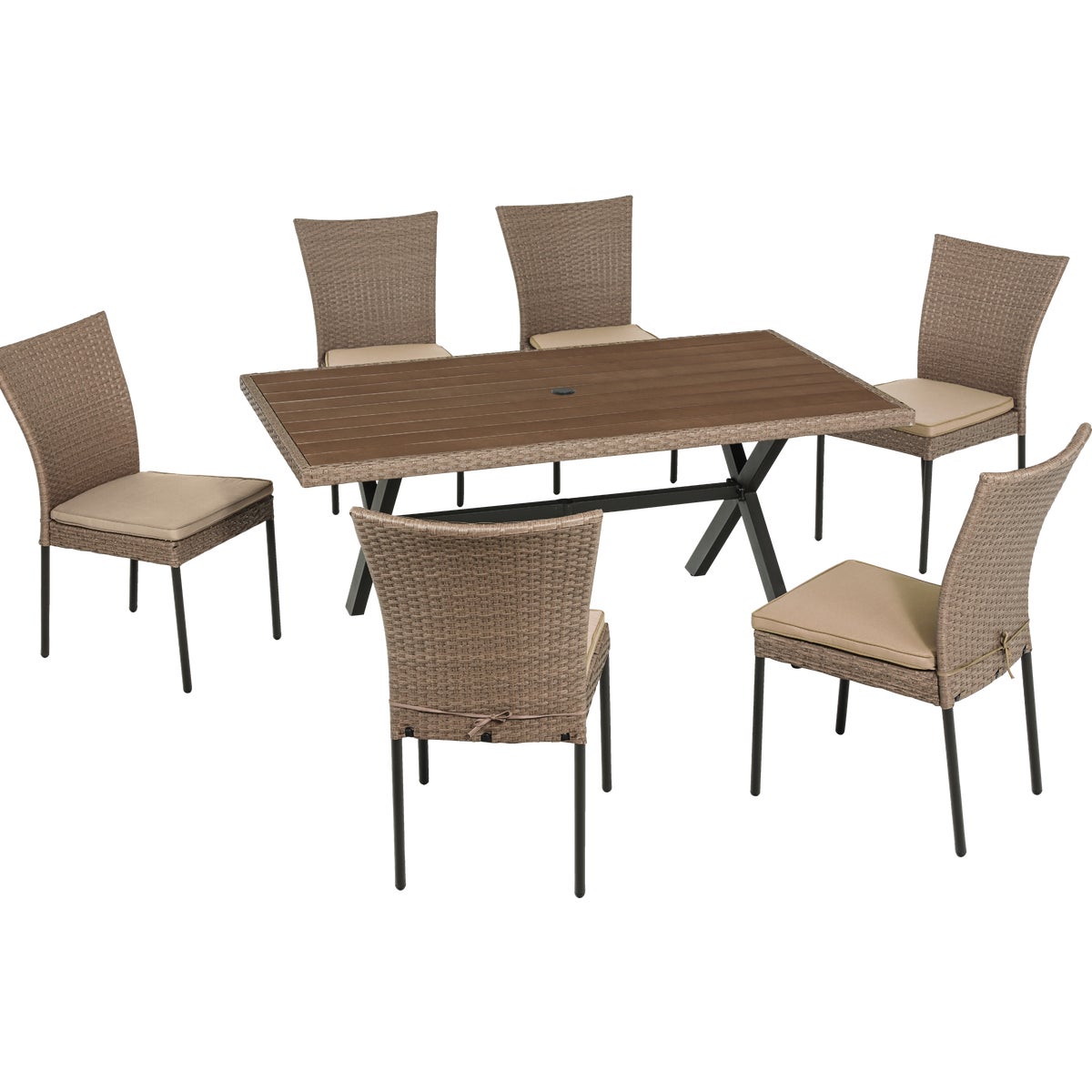 SunJoy Willowstone 7-Piece Dining Set