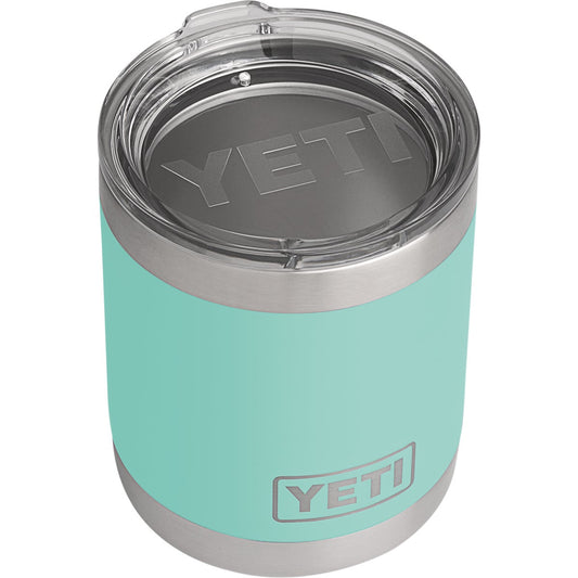 Yeti Rambler Lowball 10 Oz. Seafoam Stainless Steel Insulated Tumbler