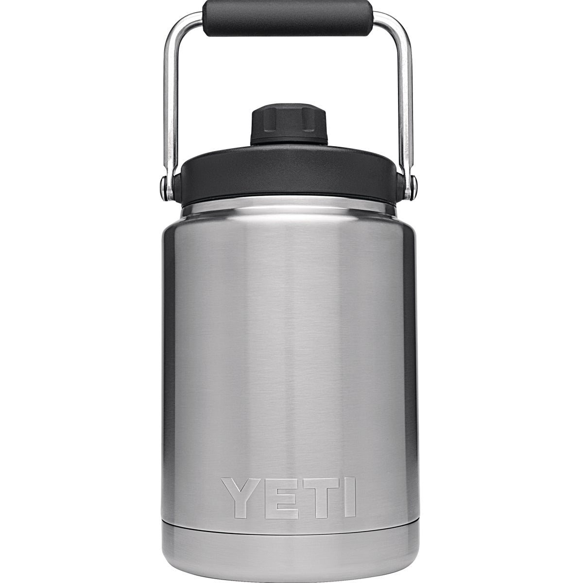 Yeti Rambler 1/2 Gal. Silver Stainless Steel Insulated Tumbler