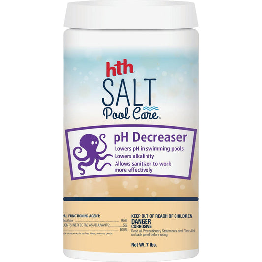 HTH Salt Pool Care 7 Lb. pH Decreaser Granule