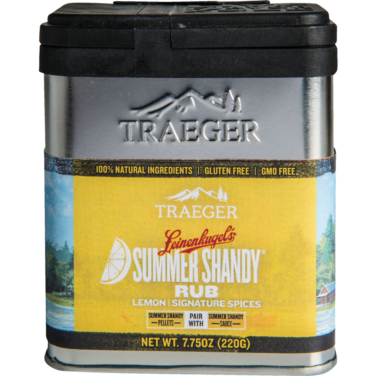 Traeger Leinenkugel's Summer Shandy 7.75 Oz. Lemon & Signature Spices Flavor Poultry, Veggie, & Seafood Rub