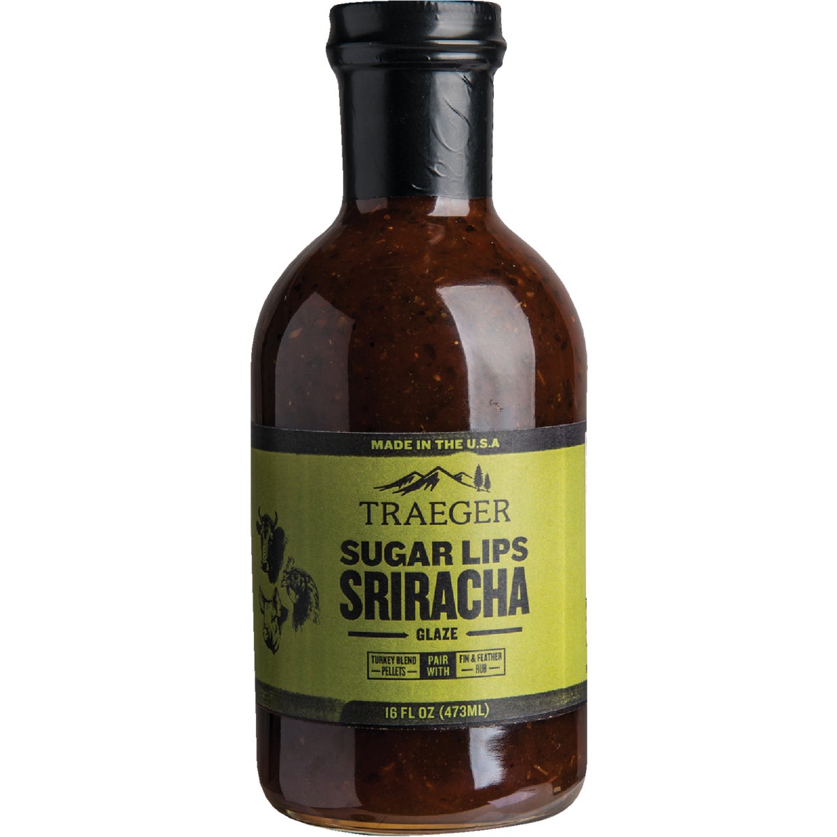 Traeger 16 Oz. Sugar Lips Sriracha Flavor Beef, Poultry & Pork Barbeque Glaze