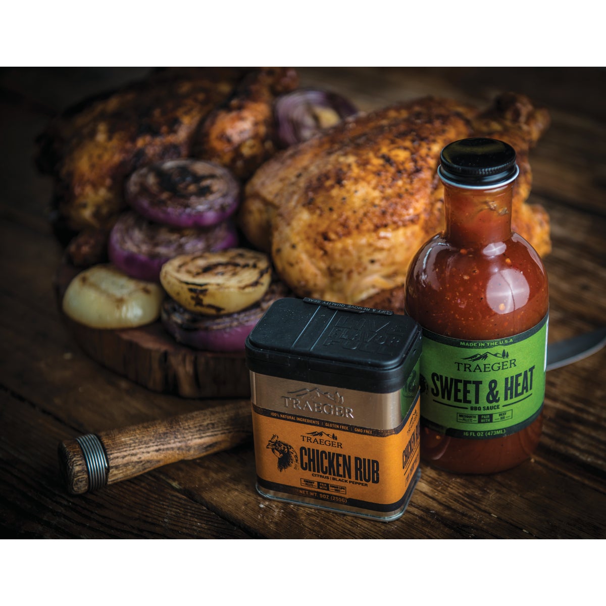 Traeger 9 Oz. Citrus & Black Pepper Flavor Chicken Rub