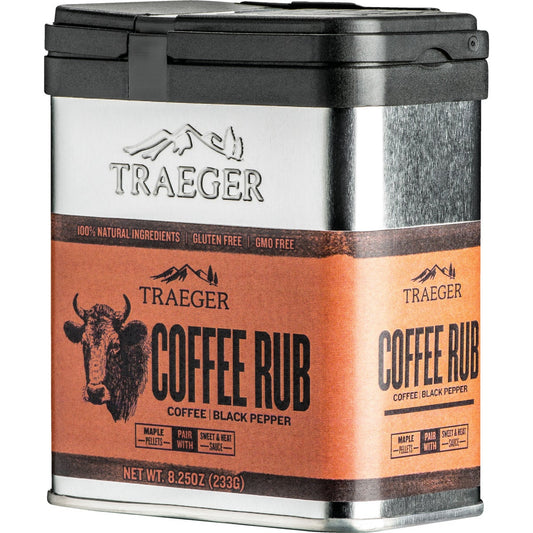 Traeger 8.25 Oz. Coffee & Black Pepper Flavor Beef Rub