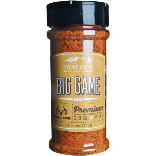 Traeger Realtree 6 Oz. BBQ Flavor Big Game Rub