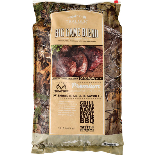 Traeger RealTree 33 Lb. Hickory, Oak, Rosemary Wood Pellet