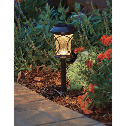Moonrays Bronze 3 Lumens Plastic Solar Path Light